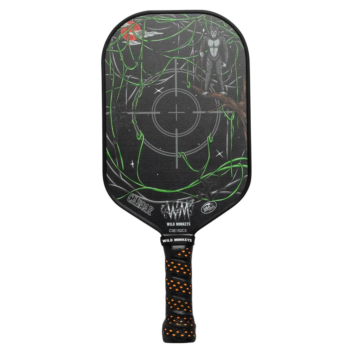 Budget ✔️ Wild Monkeys Caesar Heavyweight Carbon Fiber Pickleball Paddle ✨ 3 Budget ✔️ Wild Monkeys Caesar Heavyweight Carbon Fiber Pickleball Paddle ✨ - Image 3