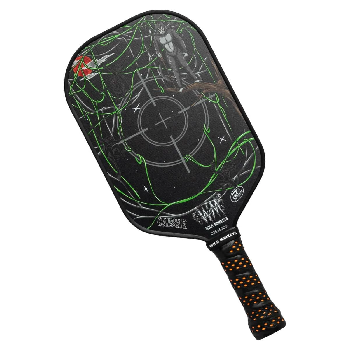 Budget ✔️ Wild Monkeys Caesar Heavyweight Carbon Fiber Pickleball Paddle ✨ 1 Budget ✔️ Wild Monkeys Caesar Heavyweight Carbon Fiber Pickleball Paddle ✨