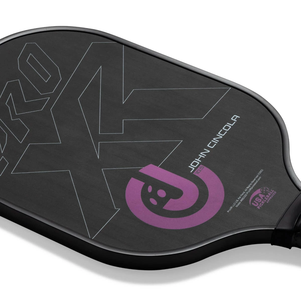 Budget ✨ ProXR John Cincola Signature Middleweight Carbon Fiber Pickleball Paddle 🧨 2 Budget ✨ ProXR John Cincola Signature Middleweight Carbon Fiber Pickleball Paddle 🧨 - Image 2