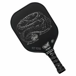 Discount 😀 Wild Monkeys Pit Viper Middleweight Carbon Fiber Pickleball Paddle 😀