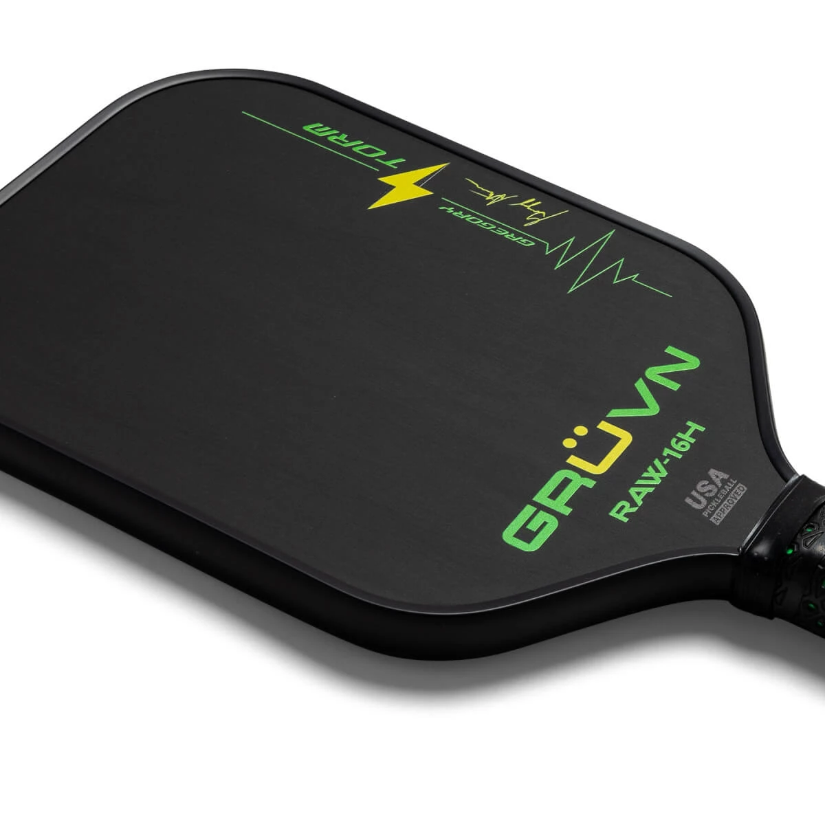 Cheap ๐ฅ GRUVN RAW-16H Gregory Storm Middleweight Carbon Fiber Pickleball Paddle ๐ 2 Cheap ๐ฅ GRUVN RAW-16H Gregory Storm Middleweight Carbon Fiber Pickleball Paddle ๐ - Image 2