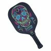 Promo 🥰 Vulcan Paddle 🍬 Candy "Sugar Skull" Middleweight Carbon Fiber Pickleball Paddle 🔔