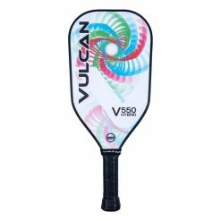 Budget 💯 Vulcan V550 Middleweight Hybrid Pickleball Paddle 🎁 -OutletEdge Guard Pickleball Paddles Store vulcan v550 middleweight carbon fiber pickleball paddle 34071 4 l